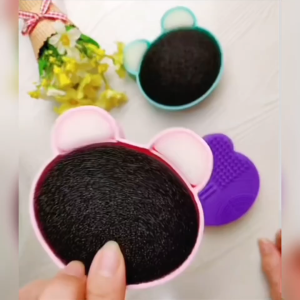 Silikon Pembersih Kuas Make Up Cleaner Tool Beauty Blender Baskom Brush Make Up