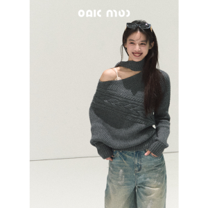 OAKMOO | Khăn Quàng Vai Lông Cừu Hở Vai