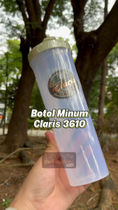 Claris 3610 Tempat Air Minum Botol Bulat Plastik 860ml Drink Bottle