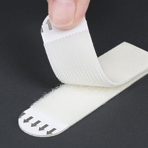 Amoki【Ready in Stock】 12Pairs Photo Frame Hanging Strips Adhesive Picture Decor Artwork Hook and Loop Fastener