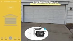 Tuya Smart Life Garage Door Opener Controller Dry Contact Swtich Wireless Door Sensor Safety Warnings Support Google Alexa