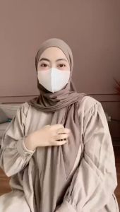 Jilbab Hijab Instan Bergo Instan Terbaru Bahan Jersey Haniya By Khadijah Kerudung