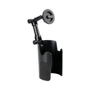Car Cup Holder Phone Mount Magnetic 360° Rotatable 2-in-1 Multifunctional Cell Phone Holder Universal Car Navigation Support St