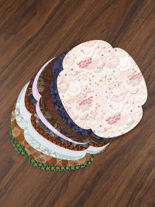 New Chinese Style Double-Sided Woven Anti-Stain Table Flag Tea Ceremony Zen Tea Table Waterproof Mat Tea Mat Cup Mat Heat Insulation