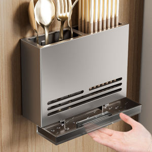 Wall-mounted No-drill Drainable Kichen Organizer