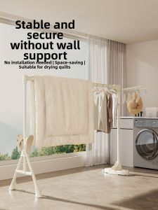 Powerful Suction Foldable Clothes Drying Rack