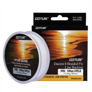 goture | Goture Fly Fishing Backing Line 100M/109Yrd Fishing Line 20lb/30lb 8 Strands Braided For Fly Fishing