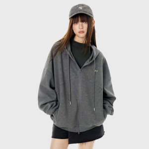 Turn Signal | New Casual Loose Hoodie Zipper Jacket