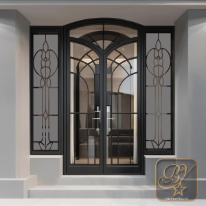 Stiker kaca jendela rumah model mootif ukiran tamplian klasik elegan estetika bergaya mewah