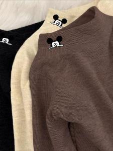 Boys Long Sleeve Thermal Shirt Half High Collar Inner Wear Warm Top Versatile Autumn Fashion Childrens Clothing German Velvet Fabric