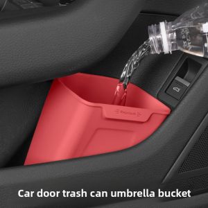 NAILI | Car Silicone Trash Bin Umbrella Storage Box Interior Accessories