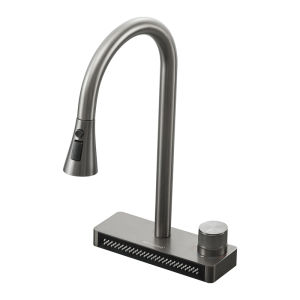 HIGOLD | Multi-Function Cold & Hot Water Kitchen Faucet with 304 Stainless Steel Rotating Pull-Out Rain Shower