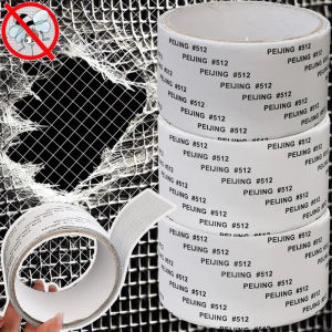 Dizoey 2m Window Screen Repair Tape Anti-Insect Mosquito Tent Nets Patch Self-Adhesive Waterproof Repair Hole Crack Tapes Home Repaired