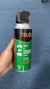 Dầu Xịt Bôi Trơn Chống Rỉ Sét Và Chống Ăn Mòn Kim Loại 450ml Telox 813 Bảo Vệ Và Bôi Trơn