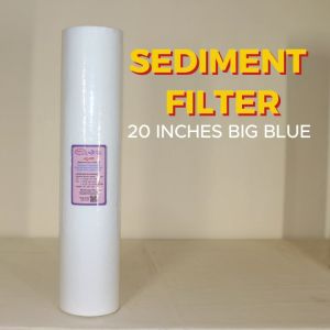 SEDIMENT FILTER 5 MICRON 20\" X 4.5\" FOR BIG BLUE WATER FILTER HOUSING