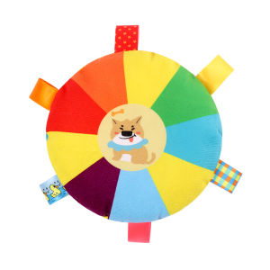 7o | Squeaky Disc Toy Resistant Interactive Tug Toy