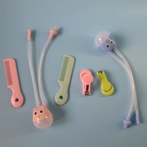 3 in 1 Set PAKET new Perlengkapan perawatan bayi sisir bayi alat sedot ingus bayi gunting kuku clip bayi pembersih hidung bayi nasal aspirator st pmnd D