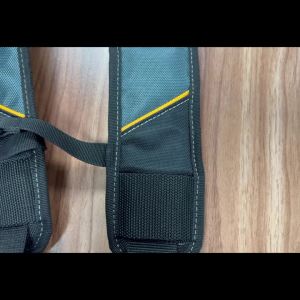 TOOLSTACK 2‑Piece Heavy Duty Tool Belt Suspenders Shoulder Strap Durable Quick‑Hang Carpenter Electrician Construction Work Belt