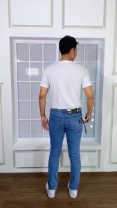 clana jeans pria triple point semi cutbray dan slimfit bahan naomi