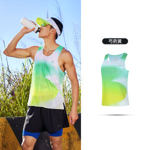 361° Mens Running Vest Lightweight Quick Dry Marathon Sport Top Breathable round Neck Sleeveless Polyester Summer 2025