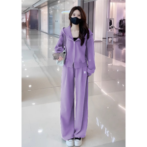 LIANGYILAILIN | Bộ Đồ Thể Thao Tím Giảm Cân và Che Khuyết Điểm