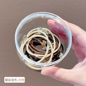 Versatile Simple Hair Ties for Girls Childrens Heart Shaped Rhinestone Hair Bands Princess Style Hair Accessories