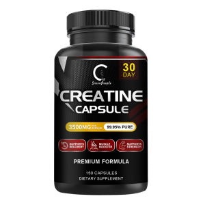 GPGP GreenPeople Creatine Monohydrate Capsules 3500mg One Shot Nutrition For Muscle Builder Explosive Strength And Recovery