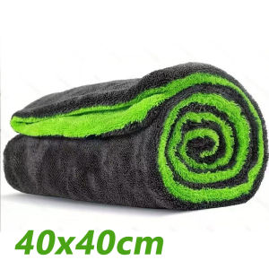 1000GSM Car Cleaning Towel 60x120cm Oversized Car Drying Towel Double-Sided High-Absorbent Microfiber Soft Towel Scratch-Free