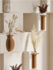 SHIBAZHI | Wall Hanging Flower Stand and Storage Modern