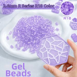 YUGUANG | Pearlescent Jelly Glow Beads DIY Craft Supplement Pack