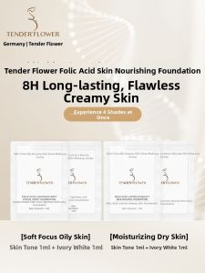 TENDERFLOWER | Matte Lasting Coverage Travel Foundation