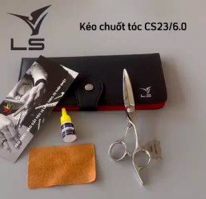 Kéo chuốt tóc VLS sword cong offset vênh đỡ ngón cố định CS23