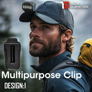 Nitecore Multipurpose Clip - Adjustable - Compatible with Selected Nitecore Products and Headlamps