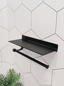 Solaze Aluminum Multi Use Double Kitchen Paper Towel Holder toilet paper rack paper towel holder paper towel Dispenser for Kitchen Bathroom