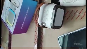 Vivan Home Theater Mini Amplifier Speaker Subwoofer Karaoke Blue tooth Wireless Portable Speaker With  Microphones For Family Ktv