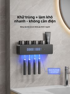 Smart Toothbrush Sanitizer Sterilization Drying Storage Rack
