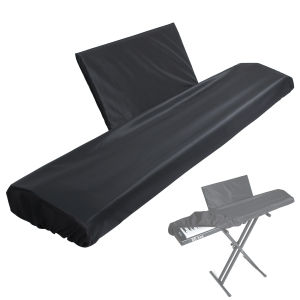 Washable Piano Keyboard Dust Cover for 88Keys Digital Electric Piano with Music Sheet Stand Additional CoverDrawcord Full Cover