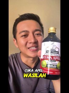 Cuka Apel Wasilah Kolesterol gula darah & menurunkan berat badan kemasan besar Herbal BPOM