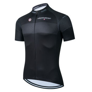Nam Thoáng Khí Tay Ngắn Đi Xe Đạp Jersey Xe Đạp MTB Quần Áo Tour De Giro DITALIA Mtb Jersey Khóa Kéo Khóa Nhanh Khô Mùa Hè