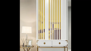 Pita Cermin Baja Tahan Karat 3M/5M/12M SS201 4CM Emas Garis Hias 3D Perekat untuk Dinding Interior/list plat strip mirror gold