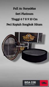 Peci Full AC Platinum Kopiah Dewasa Terbaru Tinggi 7cm 8cm 9cm 10cm Songkok Nasional Set Perlengkpan Sholat