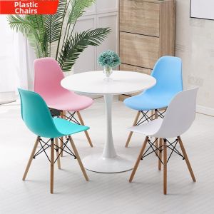 Eames Style Dining and Office Chair Modern and Creative Design Plastic