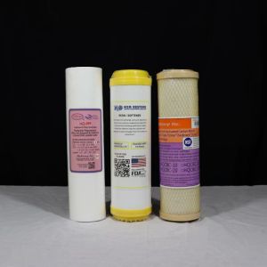 Water Filtration System Top Selling 3 Stages 10" Slim Type Deepwell Standard Set Up Complete Set of Filter Replacement