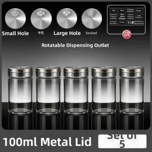 KuaKe | Moisture-proof Glass Spice Bottle