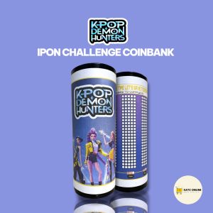 Kpop Demon Hunters Ipon Challenge Coinbank Alkansya