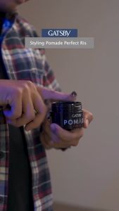 GATSBY Styling Pomade 80g Spray Pomade 150ml | Oil Base Water Base | Penata Rambut