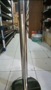 Tapak Tiang Antrian Biru CH set