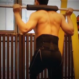 เข็มขัดพยุงเอว/เข็มขัดยกของหนักสำหรับทำงาน/ฟิตเนส /เข็มขัดแก้ปวดหลังและเอว