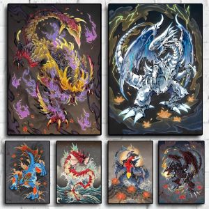 Canvas Artwork Painting Pokemon Swampert Poster Cartoon Character Images Living Room Childrens Bedroom Decor Friends Gifts