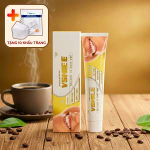 Kem Đánh Răng Vsmile 150g | Dùng Hàng Ngày | Tặng 10 Khẩu Trang